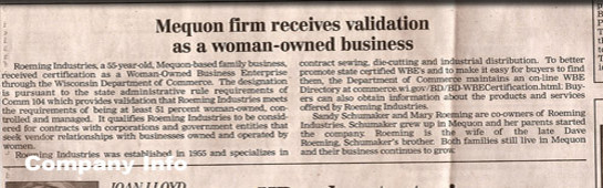 Mequon firm receives validation as a woman-owned business